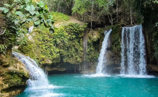 Chutes d'eau, Samboan, Philippines