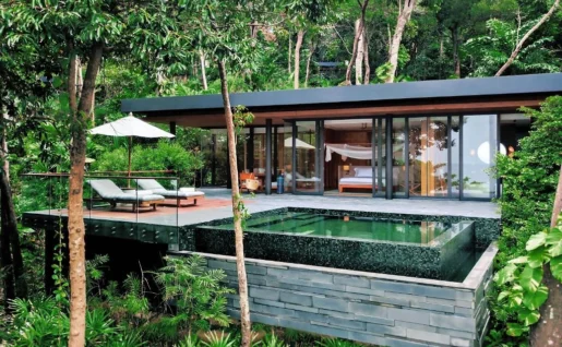 Hideaway Pool Villa Suite, Six Senses Krabey Island, Cambodge