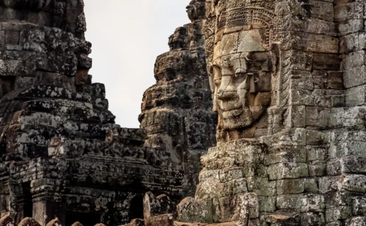 Temple du Bayon, Angkor, Cambodge