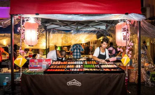 Street food, Phuket, Thaïlande