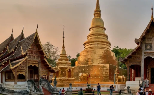 Temple Wat Prah Singh, Chiang Mai, Thaïlande