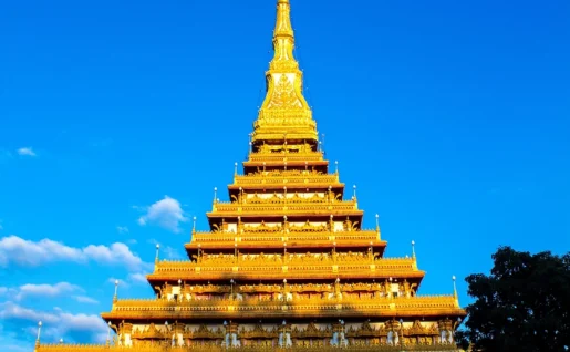 Temple Nong Wang Muang, Khon Kaen, Thaïlande