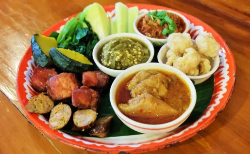 Restaurant Huen Muan Jai, Chiang Mai, Thaïlande