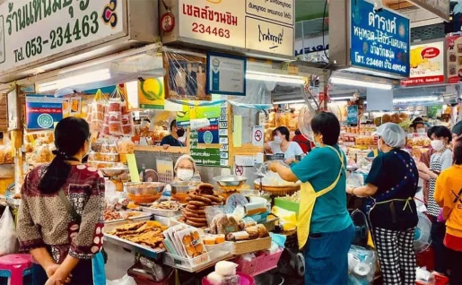 Marché local, Chiang Mai, Thaïlande