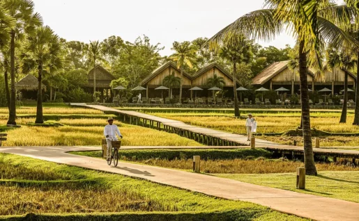 Vue d'ensemble, Zannier Phum Baitang, Siem Reap, Cambodge