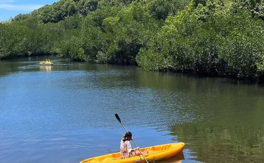 Blue Water, kayak, Sumilon, Philippines