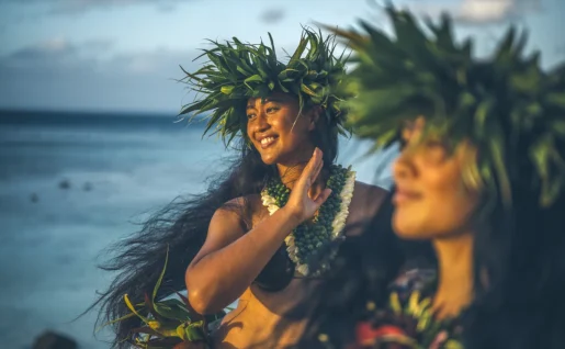 Danseuses sur Rarotonga