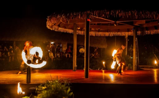 Danse du feu, Rarotonga