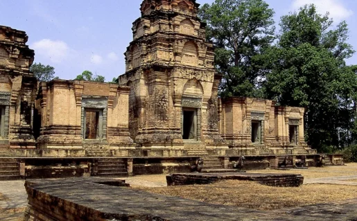 Temple Prasat Kravan, Siem Reap, Cambodge