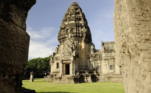 Temple, Phimai, Thaïlande