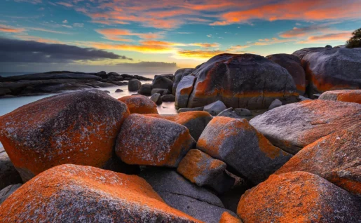 Bay of Fire, Tasmanie, Australie