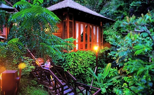 Bungalow, Bungaraya Island Resort, Kota Kinabalu, Malaisie