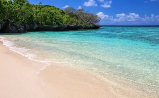 Plage à Ouvea, Nouvelle Calédonie