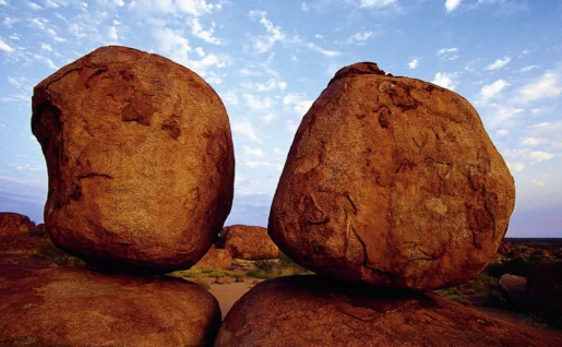 Devils Marbles - billes du diable, entre Alice Spring et Darwin, Australie