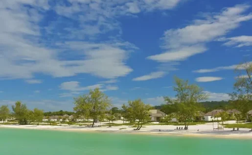 The Royal Sands, vue d'ensemble, Koh Rong, Cambodge