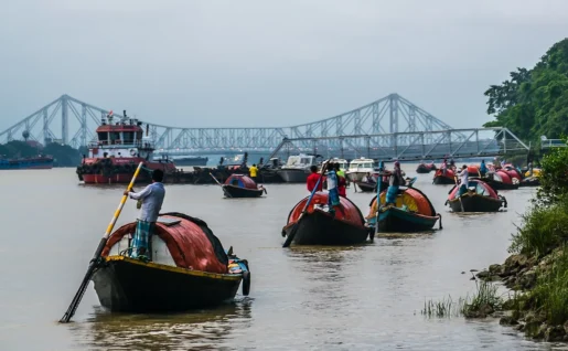 Pont Howrah, Calcutta, Inde