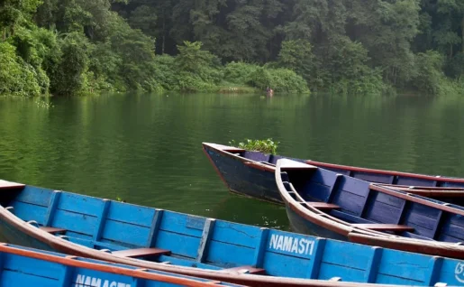 Lac Phewa, Pokhara, Népal