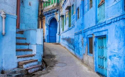 La ville bleue, Jodhpur, Rajasthan, Inde