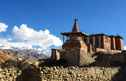 Monastère Tsarang, Mustang, Népal