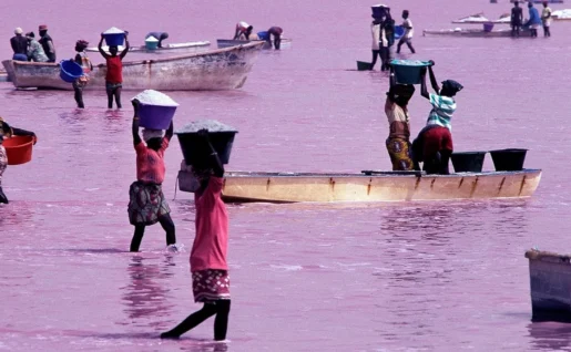 Lac Rose, Sénégal