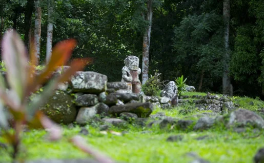 Tiki géants de Puamau, Hiva Oa