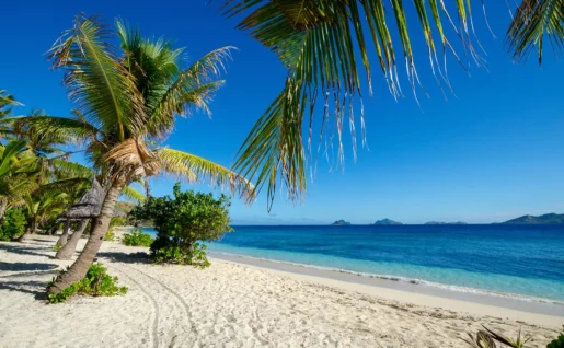Plage, Îles Mamanuca, Fidji