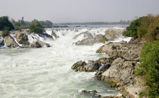 Chutes Khone Phapheng, Laos, Asie