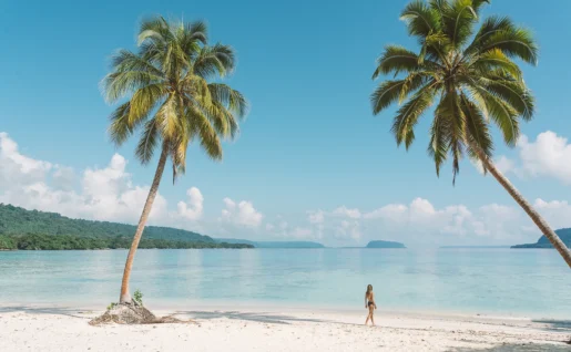 Plage à Santo