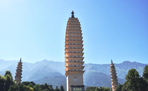 Les trois pagodes, Dali, Chine