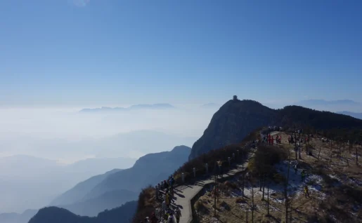 Mont Emei, Chine