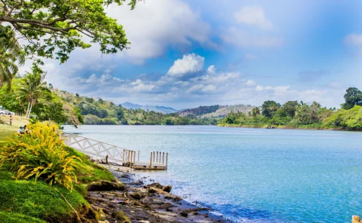 Sigatoka river in Viti Levu, FIji Islands