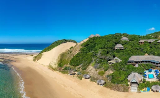 Machangulo Beach lodge, vue d'ensemble