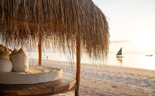 Azura benguerra, infinity villa, dhow au coucher du soleil