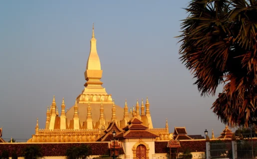Pagode d'or, Vientiane, Laos