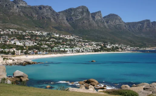 Cape Town, Camps Bay beach Twelves Apostles